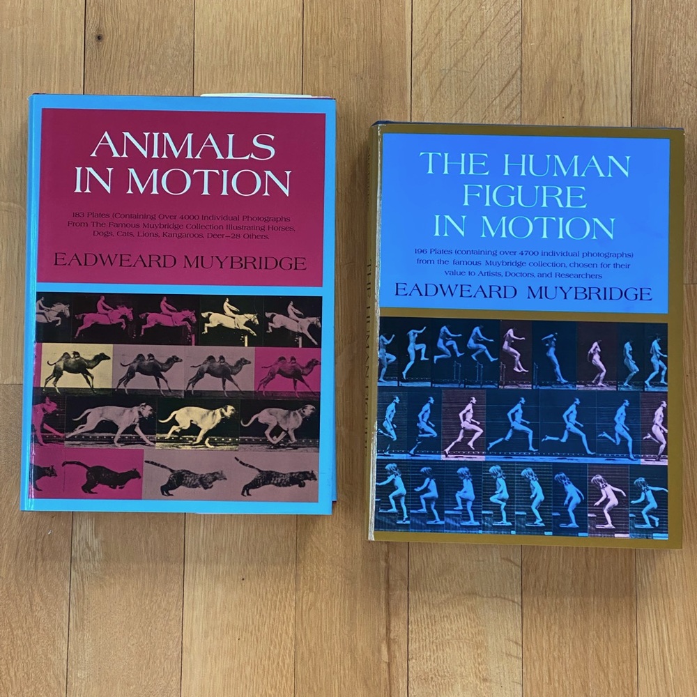 Art books set of 2  BRAND NEW!!! Eaweard Muybridge
